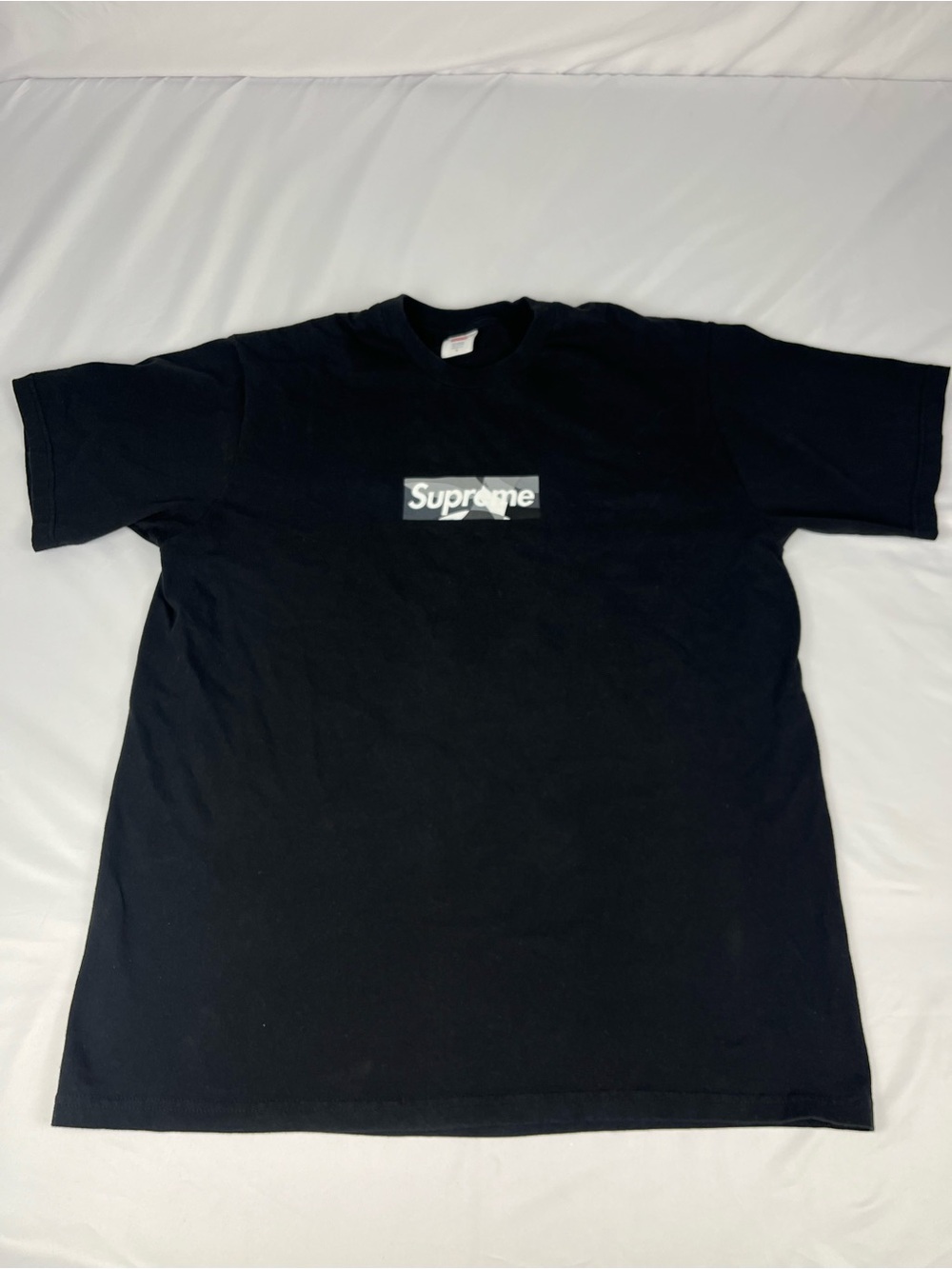 Supreme x Emilio Pucci Box Logo Tee Black Size Large Made in USA
